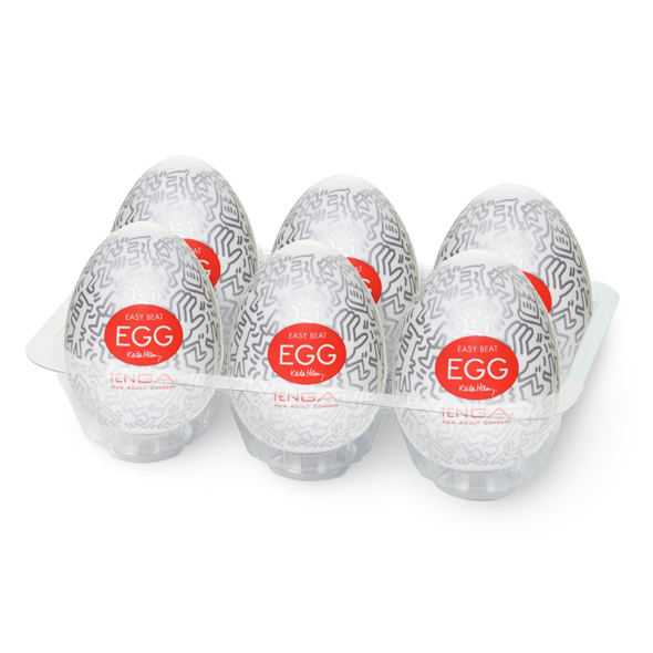 Keith Haring Egg Party (6 Pieces)