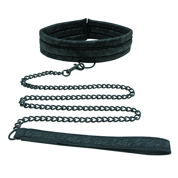 Midnight Lace Collar and Leash